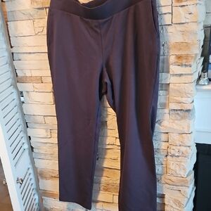 J. Jill , Pure Jill Affinity French Terry, Slim Leg, Raven Elastic Waist Pants
